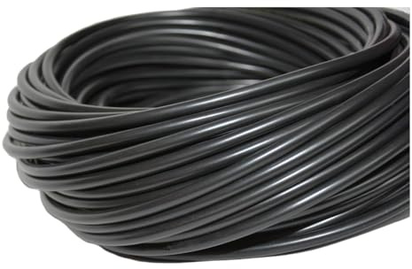 Hilark Cable Tech Kabel PVC H05VV-F 3x1,5 mm2 (3g1,5 mm²) 100m Schwarz