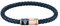 MASERATI Jewels Bracelet Homme, en Acier, cuir recycl, mail, IPRG - JM222AVE09