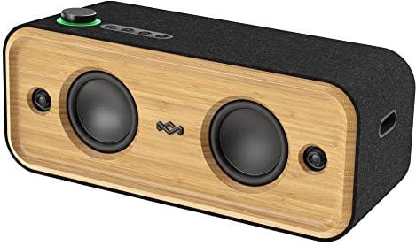 Marley House of Get Together 2 XL tragbarer Bluetooth Lautsprecher - Nachhaltig hergestellter Bluetooth Speaker mit 20 Std. Spielzeit, 60W Musikbox mit Mikrofon, IP65 Wasserschutz, 30 m Reichweite