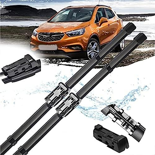 Auto Scheibenwischer Vorne für Opel Mokka/Mokka X 2013 2014 2015 2016 2017 2018 2019,Frontscheibe Scheibenwischer Ersatz Auto Wischerblätter Zubehör.
