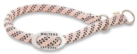 Wolters Schlupfhalsband Everest reflektierend, Farbe:Sepia rosa, Größe:35 cm x 9 mm