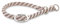 Wolters Schlupfhalsband Everest reflektierend, Farbe:Sepia rosa, Größe:35 cm x 9 mm