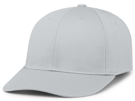 Pacific Headwear Hybrid Snapback Dad Cap Silver OS