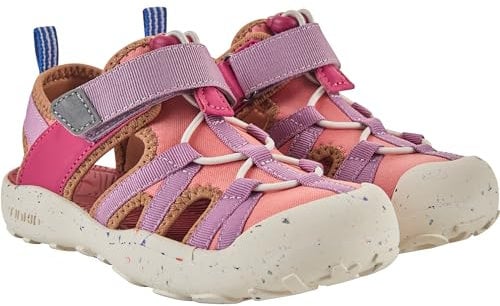 Finkid Salama Pink - Luftige robuste Kinder Outdoor Sandale, Größe EU 31 - Farbe Raspberry - Terracotta