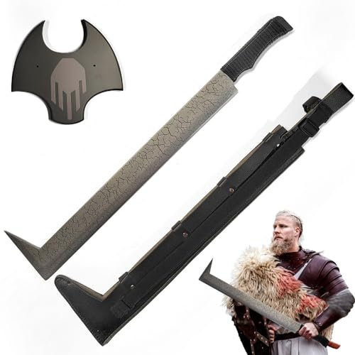 Der Herr der Ringe – Uruk-hai-Schwert mit Scheide und Wandtafel, Filmschwert, Schwert echt, Schwert aus Stahl, Der Hobbit, Sammlerstück, Deko Schwert für Sammler und als Geschenk