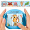 YAOZUP Spielzeug 4-in-1 Puzzle 9 Teile, Drehbares 3D Puzzle, Montessori Puzzle für Kinder, Kinderpuzzle Steckpuzzle Geschenk für Kinder ab 2 3 4 5 6 (Meereslebewesen)