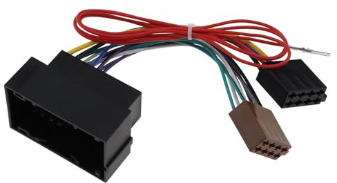 Be In Your Mind Adattatore Per Cablaggio Radio ISO Per Autoradio Lettore CD Connettore Cavo Stereo Compatibile Con Dodge RAM 2013-2019 Compatibile Con Jeep 2018-2019 Compatibile Con Fiat 500