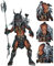 REOZIGN Predator Kennerv-Figur, Ersatzmaske, Predator Kennerv Actionfiguren, 21 cm, aus PVC, handwerkliche Geschenke zum Sammeln