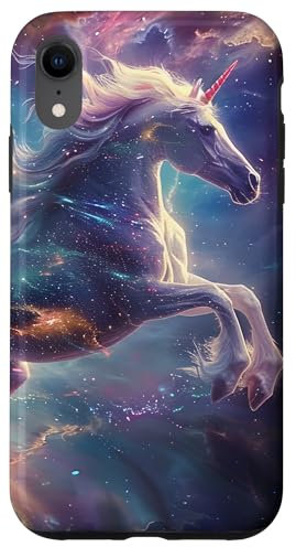 iPhone XR Nebula Space Unicorn Case