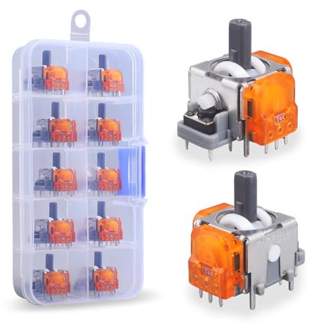 Qualitied TMR Electromagnetic Hall Effect Joystick Replacement for Xbox/PS5/PS4/Switch Pro-10 Packs (TMR PS5)