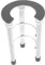 FONDOTIN Soporte De Fregadero Inoxidable Para Lavabo Encastrado Soporte Para Cocina y Baño Sin Perforación Instalación y