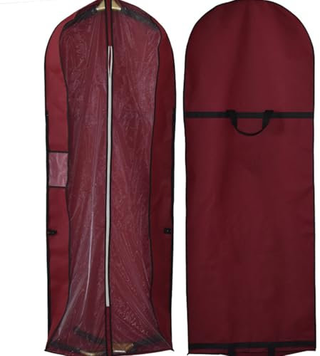 Brautkleiderspeicherbeutel Mit Traggriffen Nicht Verwobenen Stoff Für Staub Und Feuchtigkeitsschutz