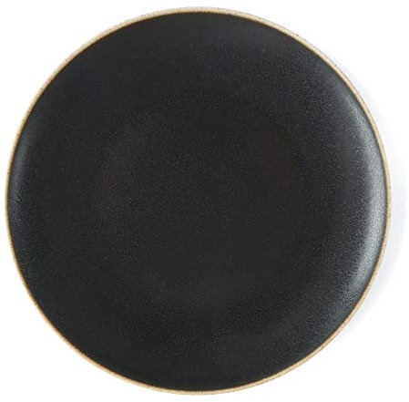 Holst Porzellan MO 028 B1 Moreno Lot de 2 assiettes plates en porcelaine Marron 28 x 28 x 2,5 cm