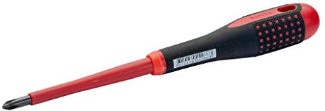 Bahco BE-8600S Ergo Ph-0 Insulated Screwdriver, Multi-Colour, 197 mm