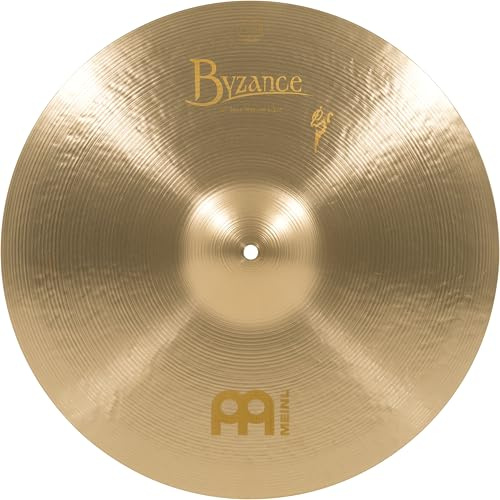 Meinl Cymbals Byzance Vintage Benny Greb Sand Crash Medium 18 Zoll (Video) Schlagzeug Becken (45,72cm) B20 Bronze, Sandgestrahltes Finish (B18SAMC)