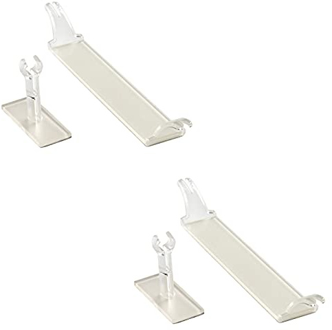 Ventanara® Schnurwickler und Stabhalter ohne Bohren Transparent für Jalousien 2er Set