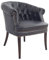 Vintage Line Clubsessel Swindon Chesterfield-Muster (Belon Black)
