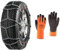 pewag Schneeketten 37146 servo SUV RSV 79, 1 Paar & Görte Power Grab Thermo Winterhandschuh, Größe 10/XL