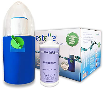 Pfahler´s Whirlpoolstudio Estelle Filter Reinigungssystem für Whirlpool Filter + Filterreiniger flüssig