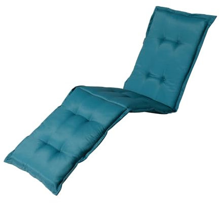 Madison Liegenauflage 'Panama', meeresblau, ca. 200 x 60 cm