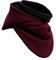 Manufaktur13 Hooded Loop - Kapuzen Schal, Loop aus hochwertigem Alpenfleece, Kapuzenschal/Hooded Scarf in versch. Varianten (M13) (Knit: Bordeaux)
