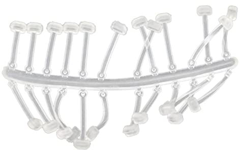 24pcs/set Fishing Carp Stopper Bait Quick Stop Soft Rigid Bait Holder Carp Hook Rigging Fishing Tackles Accessories