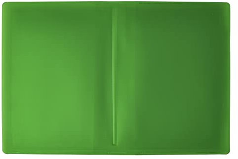 orgaexpert EC Kartenhülle Mappe für 6 Karten Ausweisetui Visitenkartenetui Mäppchen Schutzhülle (Grün)