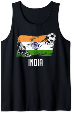 India Flag Jersey Indian Soccer Team Indian Tank Top
