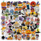 Halloween Aufkleber Pack 100 Stück für Dekoration, Vinyl Stickers Decals für Skateboard Auto Motorräder Fahrrad Gepäck Laptop Koffer