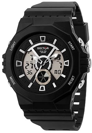 Sector No Limits Ex-41 Orologio Uomo, Digitale, Analogico - 53mm