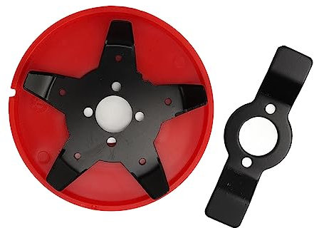 Disco de Deshierbe Multifuncional, Accesorios de Placa de Deshierbe con Cabezal de Corte de Acero Al Manganeso para Jardín