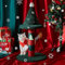 LUCKITTY Arbre à chat avec 4 jouets en peluche à suspendre – Alternative au sapin de Noël Offrez à votre chat un jouet et un arbre à chat en un avec cet arbre à chat ultime 76,2 x 38,1 cm