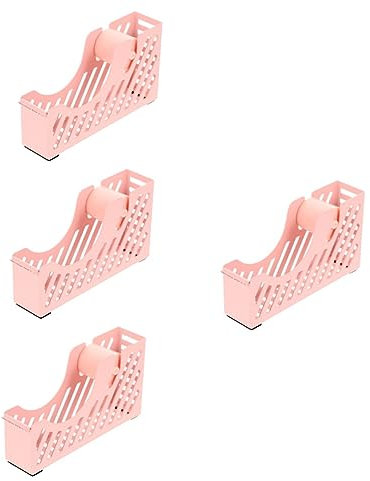 Ciieeo 4 Stück Washi-Gefälligkeiten Für Füllmaterial Tränen Haushalt Basteln Exquisiter Klebebandabroller Gezackt Praktisch Finger Kanten Heimhalter Zubehör