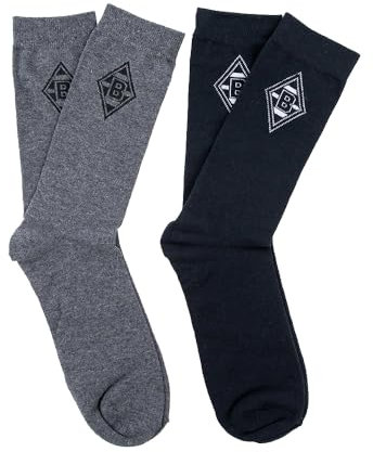 Borussia Mönchengladbach VfL BMG Dresssocken 2er-Set Gr. 43-46