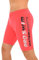 Veranobreeze Herren Athletic Solid Swim Jammers,Endurance Long Racing Training Badeanzug (Orange+Black White, Größe L)