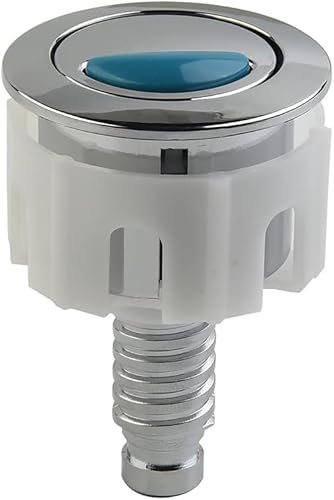Toilet Flush Buttons Replacement Compatible with Ideal Cistern Tank,Replacement Compatible with Ideal Cistern Tank Dual Flush Toilet Push Bbutton (2pcs)