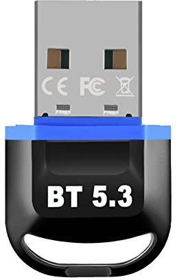 iFutniew USB Bluetooth Adapter für PC USB Bluetooth Dongle 5.3 Wireless Bluetooth Connector Receptor USB Key für Computer