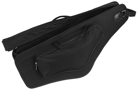 BESTonZON Tragbare Altsaxophontasche Mit Reißverschluss Robustes Material Schultergurte Und Griff Universeller Saxophonkoffer Für Reisen Und Aufbewahrung