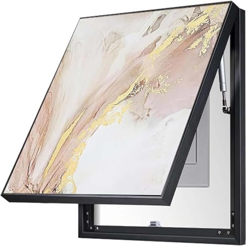 Generisch Sicherungskasten Abdeckung Schrank Verteilerkasten Gemälde Ausblenden Dekoratives Bild des Verteilerkastens Restaurant Elektrischer Verteilerkasten Dekorativer Kasten Schalter,14,60X80cm