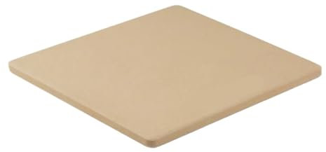 Pierre à Pizza 19x1 9cm/30x3 0cm/30.5*30.5cm/38*38cm forme carrée cordiérite four de cuisson dalle cuisson pain Pizza pierre faire Pizza croustillant outil Pour La Cuisson De Pizzas(30.5x30.5x1cm)