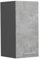 Vicco Armario Colgante R-Line, Hormigón, 30 cm