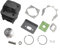 Parti di ricambio cilindro e pistone da 44 mm per decespugliatore Timbertech MFS52/MS2TL, kit completo con elementi essenziali