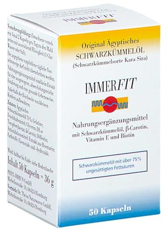 Schwarzkümmelöl Immerfit Kapseln 50 stk