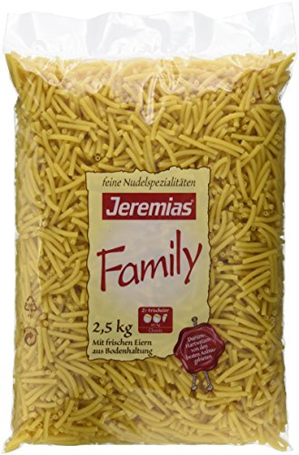 Jeremias Makkronelli, Family Frischei-Nudeln, 1er Pack (1 x 2.5 kg Beutel)