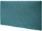 MOLLIS Panneau Rembourré, Panneau Mural Rectangulaire et Décoratif, comme Tête de Lit ou Protection Contre Les Chocs, Réduit Le Bruit et Améliore L'acoustique, en Mousse, 60 x 30 cm, Turquoise