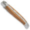 Laguiole Actiforge - Couteau Laguiole Franc-Maçon avec ressort en acier inoxydable forgé ciselé à la main Bois de genévrier - Fabrication Française Artisanale