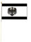 Stockflagge/Stockfahne PREUSSEN Flagge/Fahne ca. 30 x 45 cm mit ca. 60cm Stab/Stock