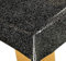 Karina Home Glittery Glitter Black Wipe Clean Tablecloth Vinyl PVC 200cm x 140cm