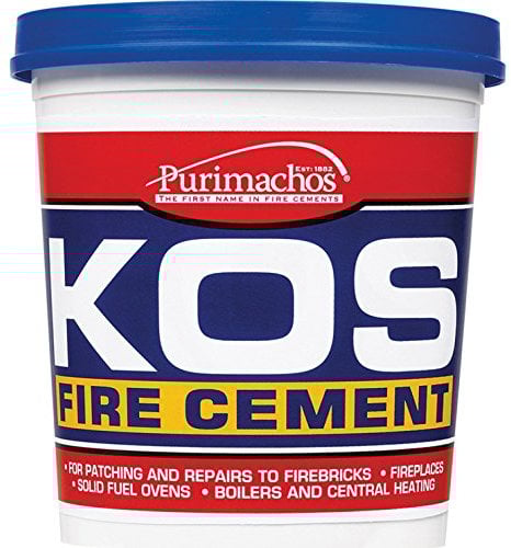 Everbuild KOS Fire Cement Black 500g