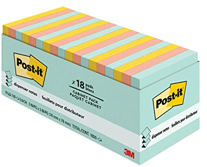 Post-it Pop-up Notes - Marseille Color Collection